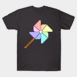 cute colorful pinwheel T-Shirt